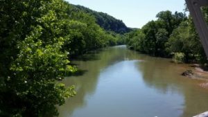 Upstream Piney River at Devil's Elbow