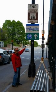End of Route 66, Chicago