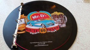 You don't really need a menu - just get the Harley Hot Dog!