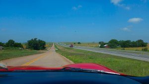 Route 66 OK along I-40.