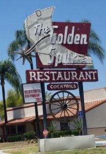 The Big Boot at the Golden Spur Restaurant